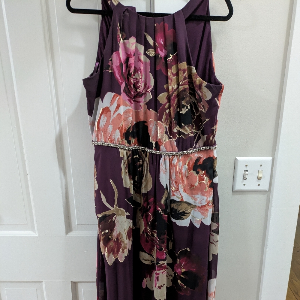 SLNY Floral Dress 14